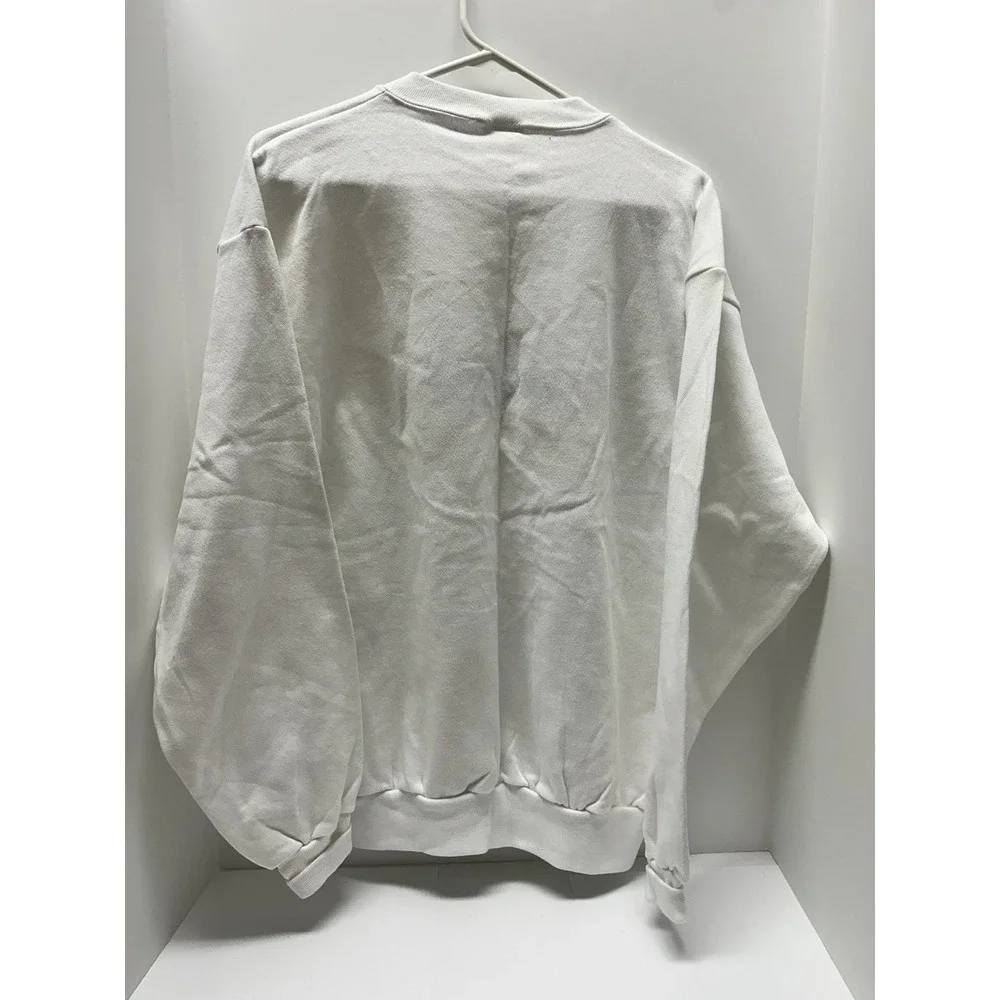 VINTAGE Tultex Rota Spain Large Sweatshirt 50% Cotton 50% Polyester USA Pls Read - Picture 6 of 6